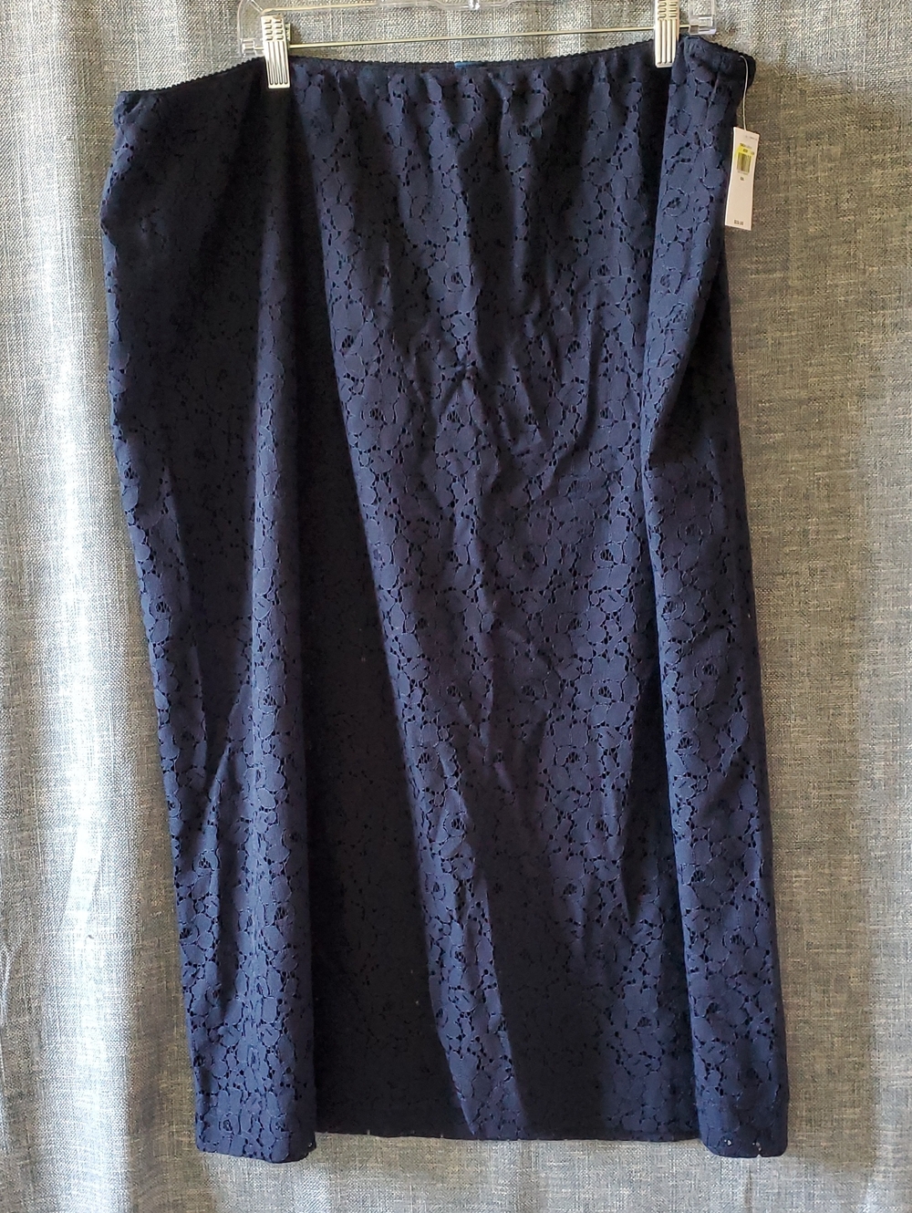 Old Navy Blue Lace Ovetlay Mini Skirt